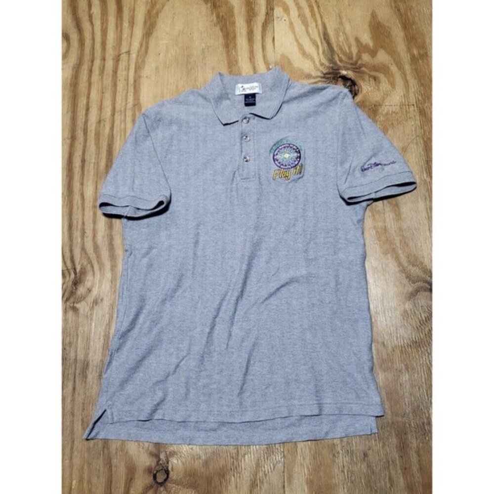 Walt Disney World Parks Who Want's to Be a Millionaire Polo Shirt Prop Medium ST